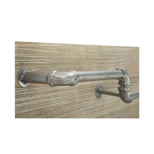 Nástěnný držák na lahve a sklenice Mauro Ferretti Pipe Bar, 30 x 70 cm-image-4