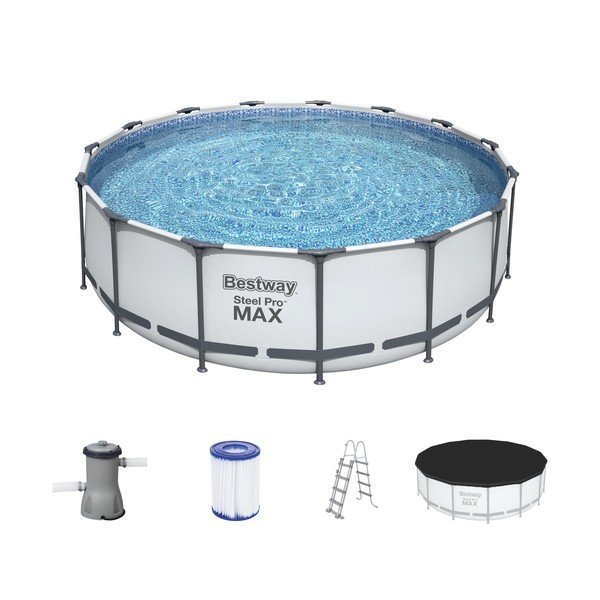 Bazén s pevnou konstrukcí ø 457 cm hloubka 122 cm Max – Bestway-image-2
