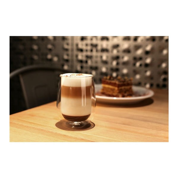 Dvoustěnná sklenice Vialli Design Amo, 400 ml-image-1