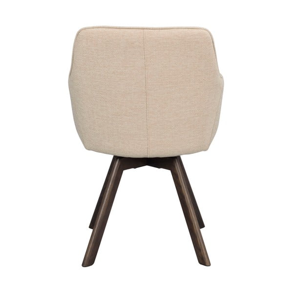 Béžová čalouněná jídelní křesla v sadě 2 ks Alison – Rowico-image-4