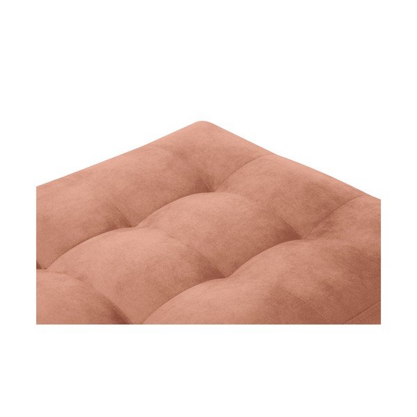 Růžová sametová podnožka Milo Casa Santo-image-4