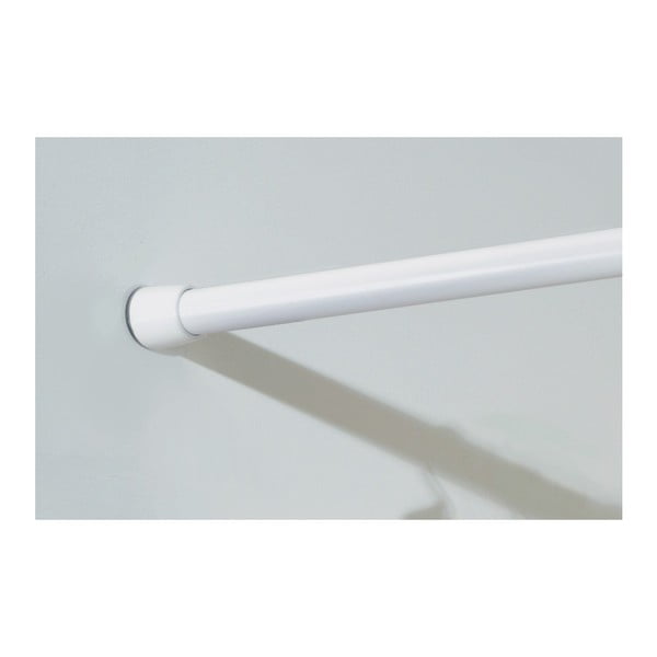 Bílá tyč na sprchový závěs 66 - 107 cm Cameo S – iDesign-image-2