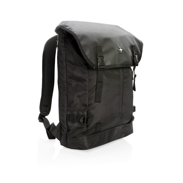 Černý batoh na notebook 17'' Swiss Peak, 20 l