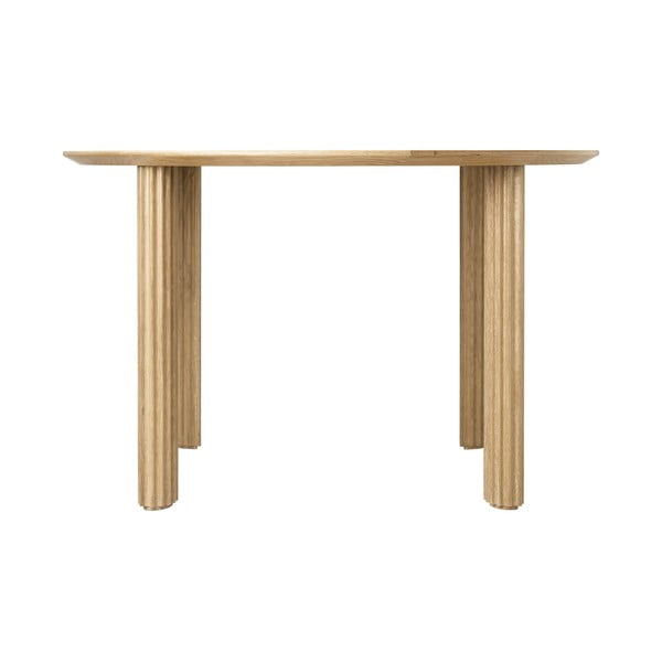 Kulatý jídelní stůl z dubového dřeva ø 120 cm Comfort Circle – UMAGE-image-3