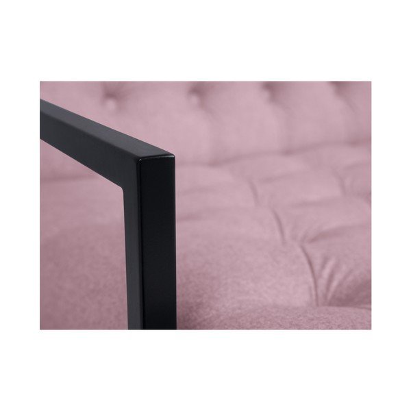 Světle růžové křeslo Mazzini Sofas Aster-image-1