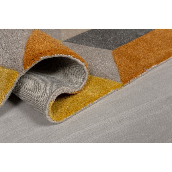 Žlutý koberec Flair Rugs Scope, 80 x 150 cm-image-2