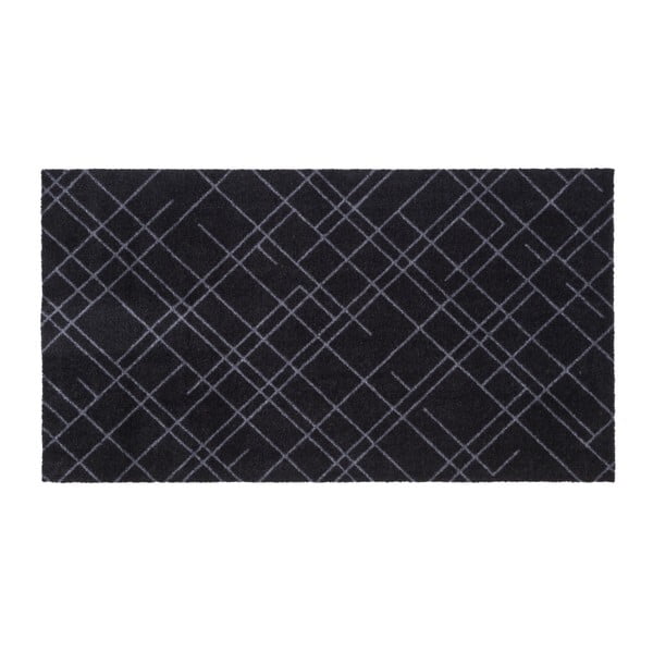 Černošedá rohožka tica copenhagen Lines, 67 x 120 cm