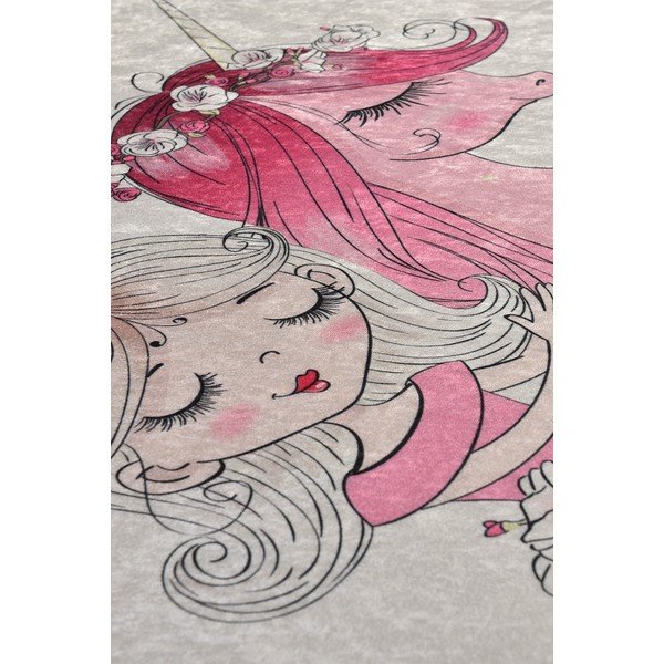 Dětský protiskluzový koberec Conceptum Hypnose Little Princess, 100 x 160 cm-image-2