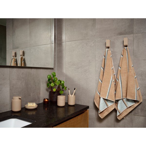 Béžový kameninový kelímek na zubní kartáčky Ume – Zone-image-3