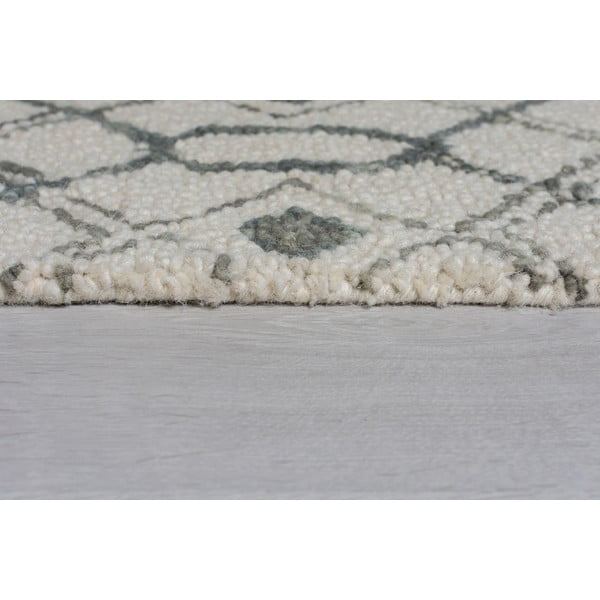 Šedý vlněný koberec Flair Rugs Pietro, 120 x 170 cm-image-2