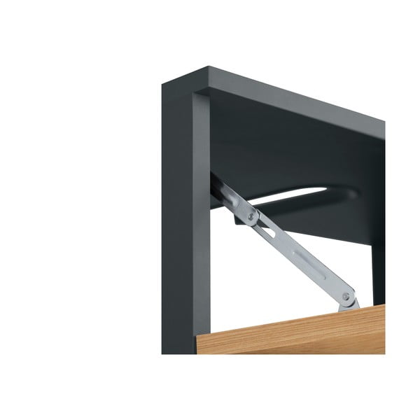 Skříňka pod umyvadlo v dekoru dubu v přírodní barvě 55x35 cm Malika – Støraa-image-3