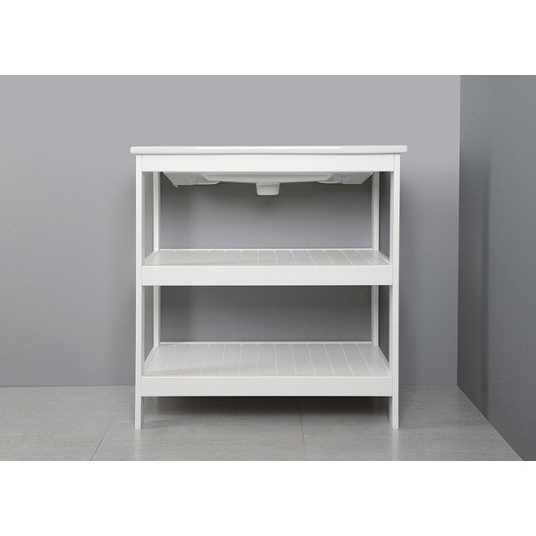 Bílý podstavec bez umyvadla 81,5x85,5 cm Etide – Sapho-image-1