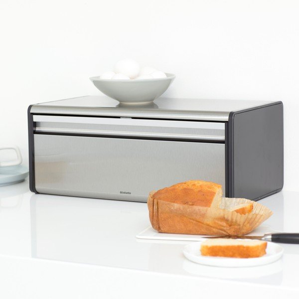 Chlebník z matné oceli Brabantia Fall Front-image-3