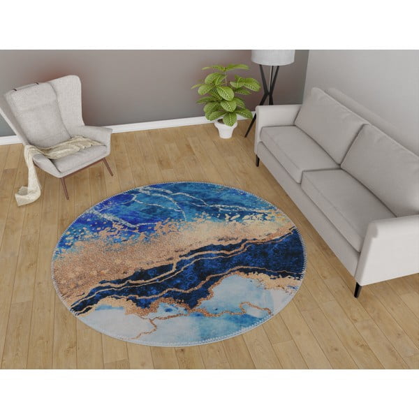 Kulatý koberec ø 160 cm - Vitaus-image-1