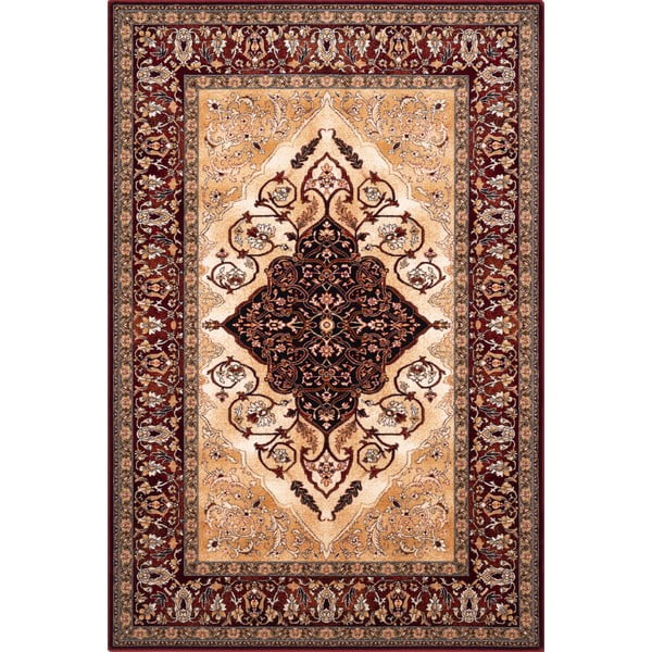 Červený vlněný koberec 200x300 cm Audrey – Agnella