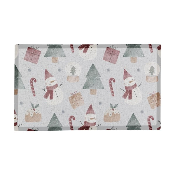 Rohožka s vánočním motivem 40x70 cm Snowman – Artsy Doormats