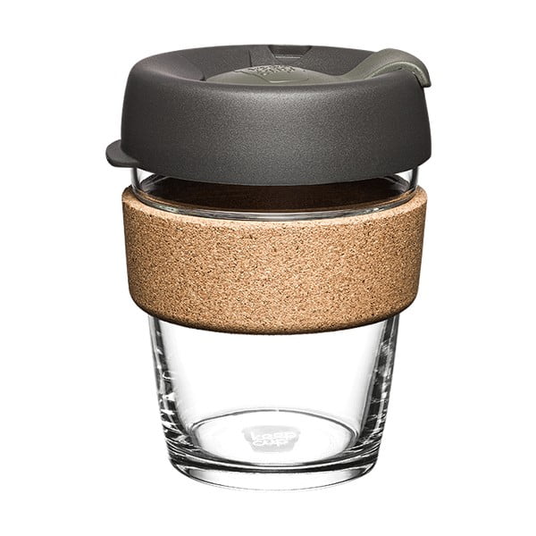 Černo-hnědý cestovní hrnek 340 ml Brew Cork Nitro M – KeepCup