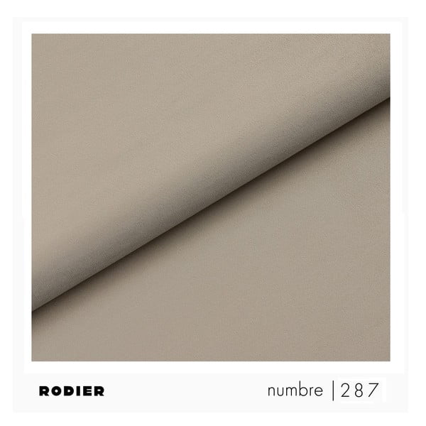 Světle hnědá sametová podnožka Tuil – Rodier-image-3