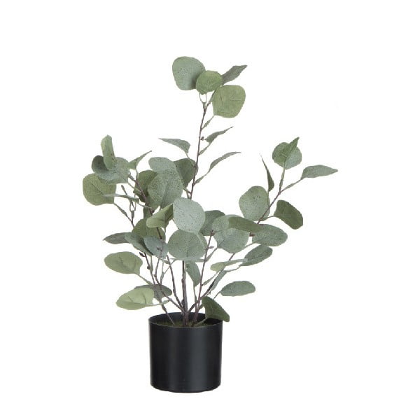 Umělá dekorativní rostlina v květináči J-Line Eucalyptus