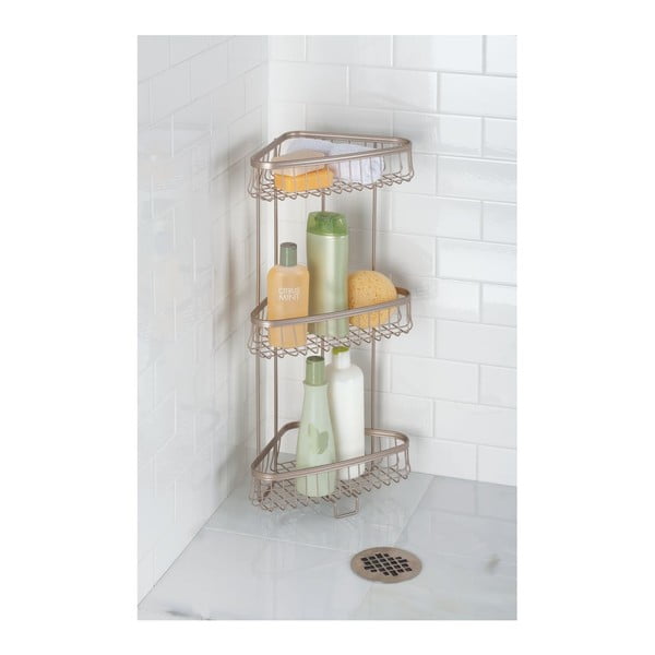 Rohový stojan do koupelny York Lyra-image-1