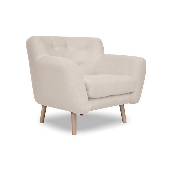 Šedobéžové křeslo Cosmopolitan design London-image-2