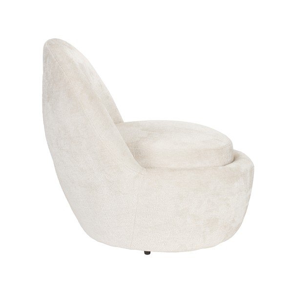 Krémové křeslo Nash – White Label-image-3