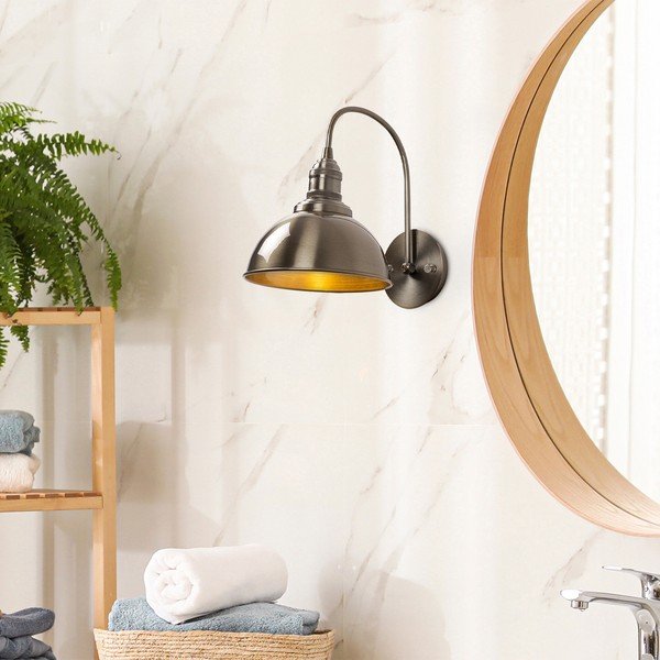 Nástěnné svítidlo v mosazné barvě ø 21 cm Varzan – Opviq lights-image-1