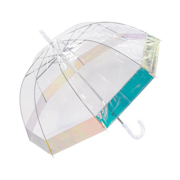 Dámský transparentní holový deštník Ambiance Iridiscent, ⌀ 85 cm-image-3
