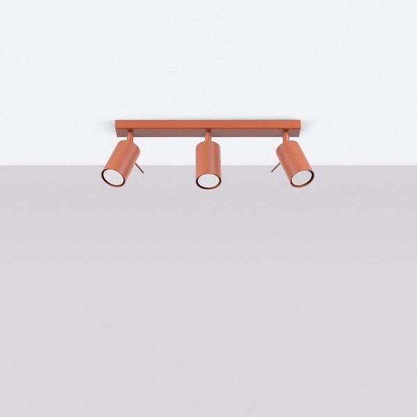 Bodové svítidlo v cihlové barvě 6x45 cm Etna – Sollux-image-3