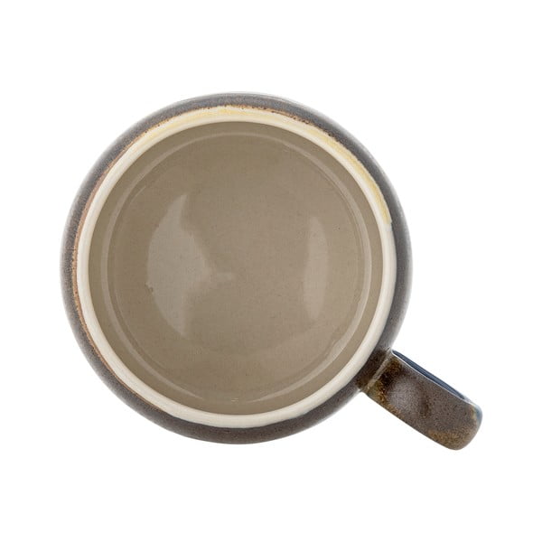 Modré/hnědé hrnky v sadě 4 ks z kameniny 400 ml Sheen – Bloomingville-image-3