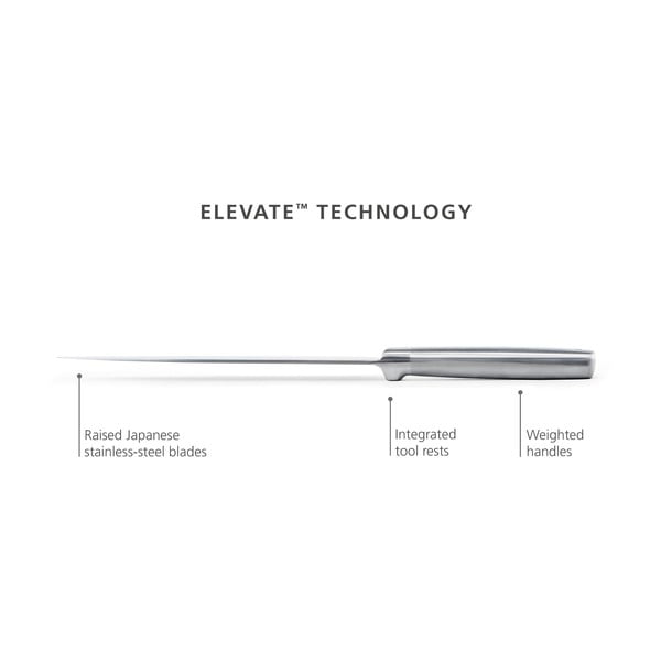 Sada nožů se stojanem 5 ks z nerezové oceli Elevate Fusion – Joseph Joseph-image-4