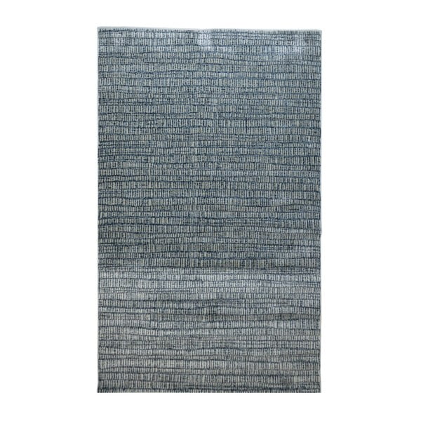 Šedý koberec Webtappeti Lines, 137 x 200 cm