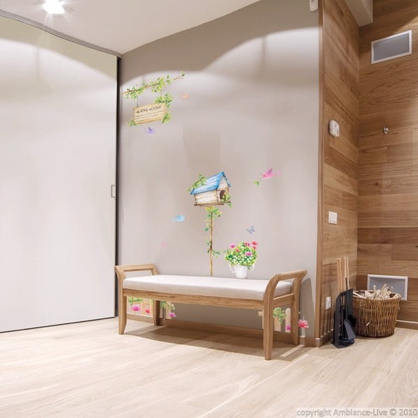 Sada nástěnných samolepek Ambiance Happy House, 42x30 cm-image-3