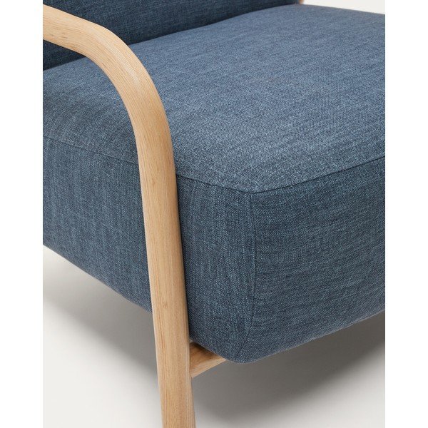 Modré křeslo Sylo – Kave Home-image-4