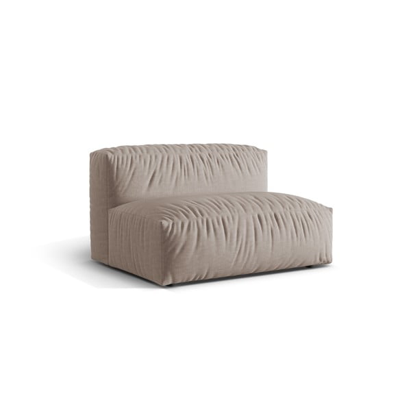 Béžový modul pohovky (středový díl) Martina – Micadoni Home-image-1