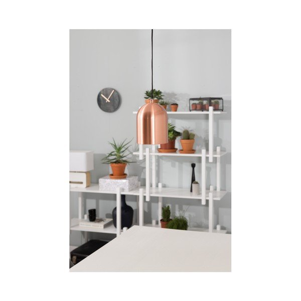 Závěsné svítidlo v černo-zlaté barvě s kovovým stínítkem ø 12 cm Marvel - Zuiver-image-1