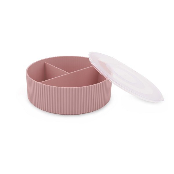 Růžový plastový koupelnový organizér na kosmetiku – Mioli Decor-image-2