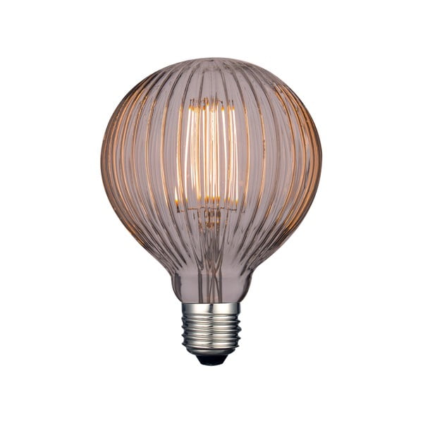 Teplá LED filamentová žárovka E27, 4 W Lines – Markslöjd