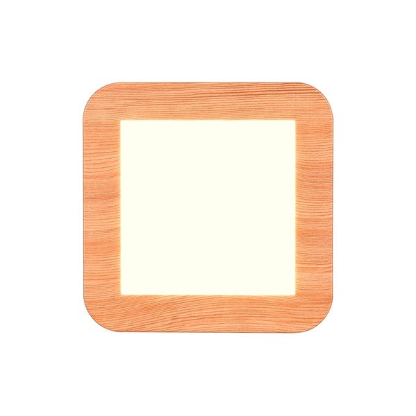 LED stropní svítidlo v přírodní barvě 17x17 cm Camillus – Reality-image-3