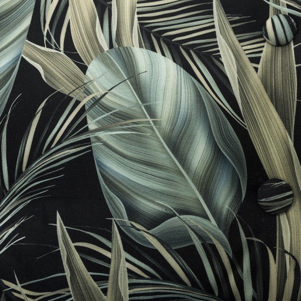 Černo-zelené křeslo Max Winzer Fiona Carribean-image-1