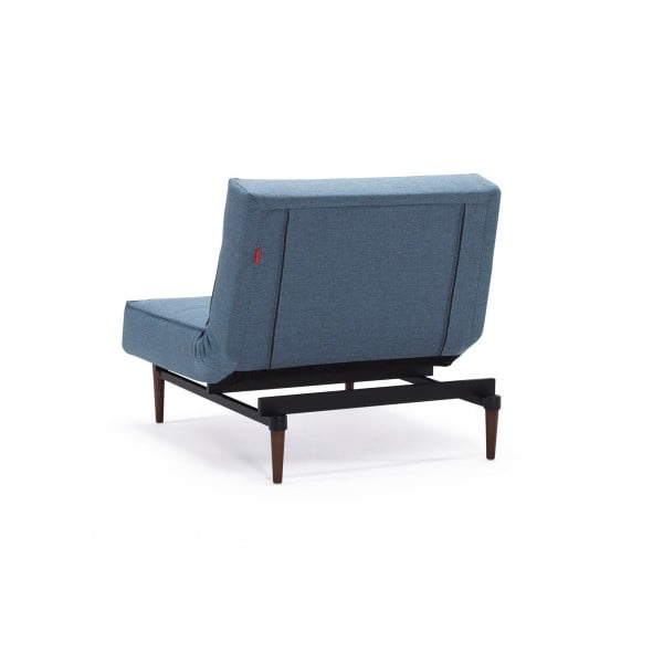 Světle modré rozkládací křeslo Innovation Splitback Mixed Dance Light Blue-image-4