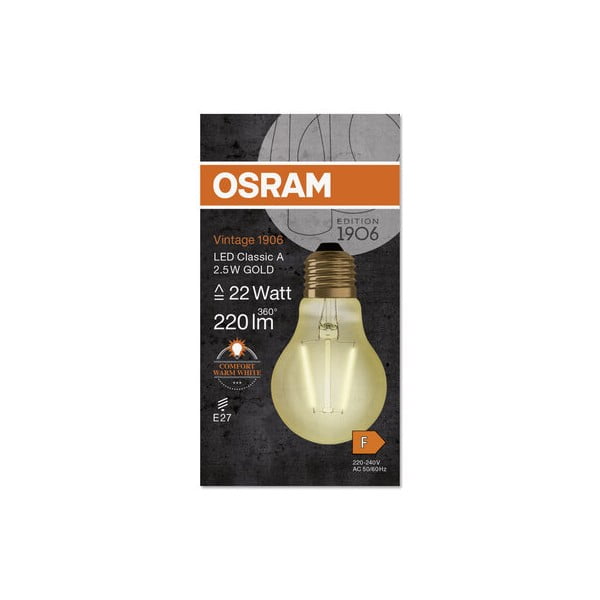 Teplá LED žárovka E27, 2,5 W – Candellux Lighting-image-3