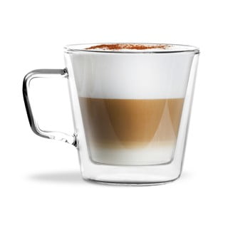 Sada 2 dvoustěnných hrnků Vialli Design Bobby, 400 ml