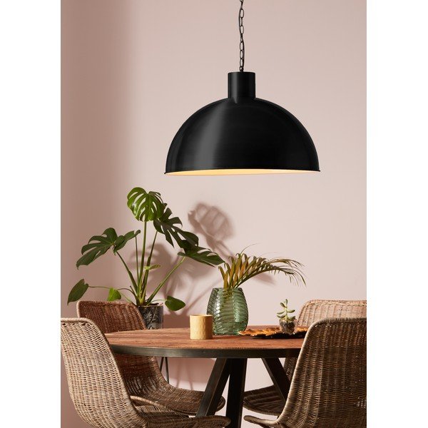 Černé závěsné svítidlo Markslöjd Ekelund XL Black-image-1