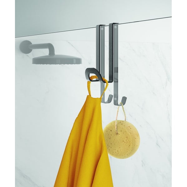 Šedý závěsný háček Metaltex Origin-image-1