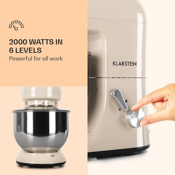 Béžový kuchyňský robot Klarstein Bella-image-1