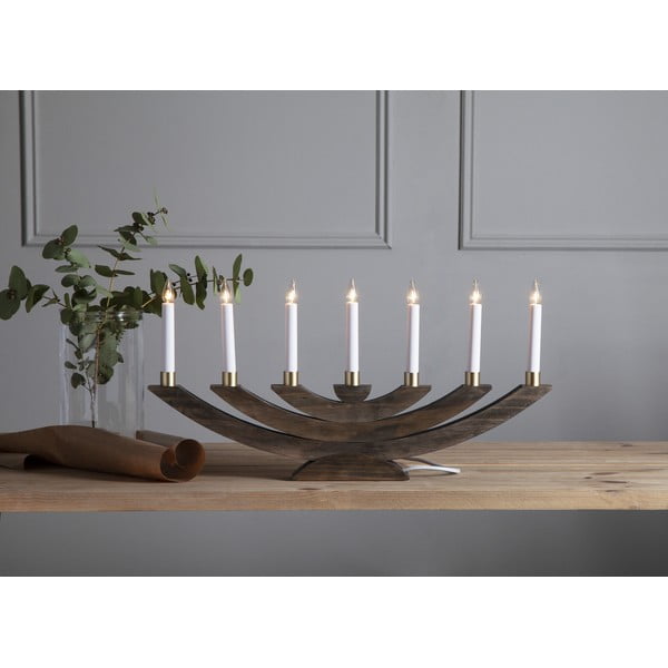 Hnědá vánoční světelná dekorace Navida – Star Trading-image-2