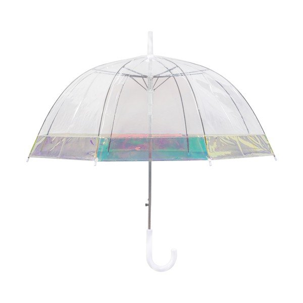 Dámský transparentní holový deštník Ambiance Iridiscent, ⌀ 85 cm