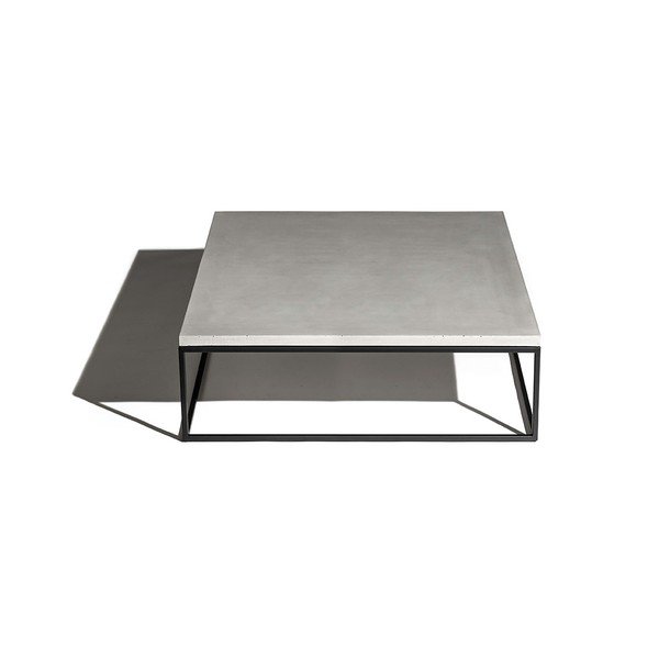 Betonový konferenční stolek Lyon Béton Perspective, 100 x 100 cm-image-2