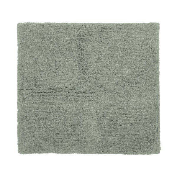 Zelená bavlněná koupelnová předložka Tiseco Home Studio Luca, 60 x 60 cm